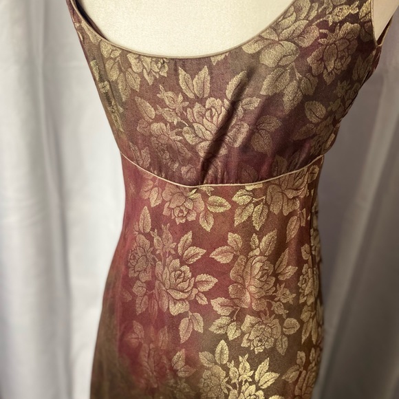 CYNTHIA ROWLEY full length cocktail dress. - Picture 10 of 11